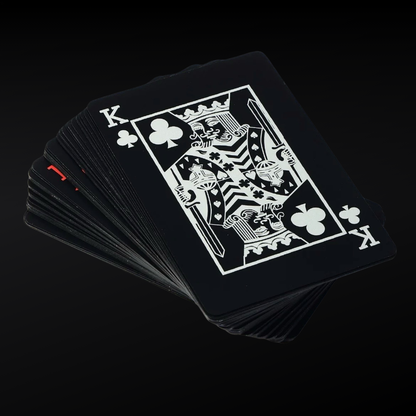 Special Edition Red & Black Poker Playing Cards